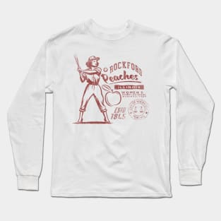 Rockford Peaches Baseball Team 1943 Long Sleeve T-Shirt